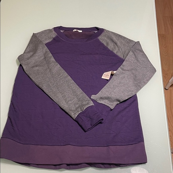 Pink Lotus Sweaters - Pink Lotus Purple Cozy Top